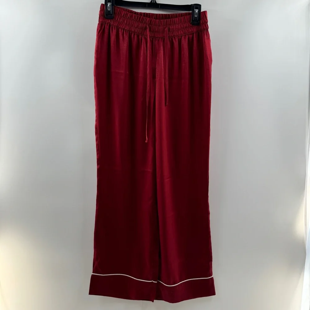 Gilly Hicks Red Satin Pajama Set – Women’s M - Picture 7 of 11